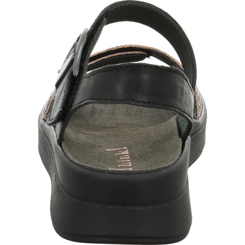 Think MEGGIE Woman Strap sandal - Material: Leather in Multi Colour