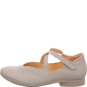 Think GUAD2 Woman Ballerina - Material: Leather in Grey