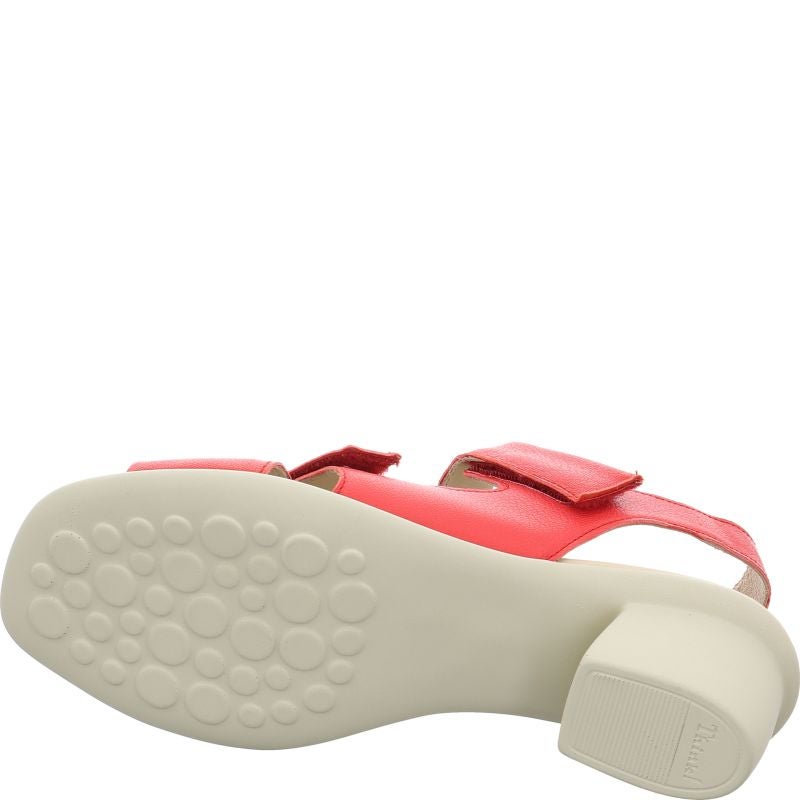 Think! VIVI Damen Sandalette - Material: Leder in Rot