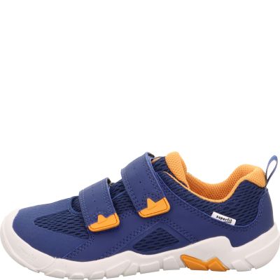 Superfit TRACE Jungen Sneaker low - Material: Textil/Sonstiges Material in Blau