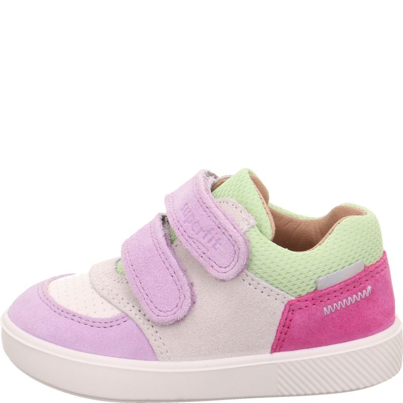 Superfit SUPIES Sneaker low - Material: Leder/Textil in Lila