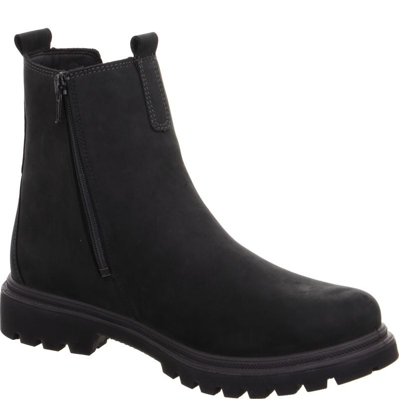 Legero MONTA Woman Cheslea boot - Material: Leather in Black