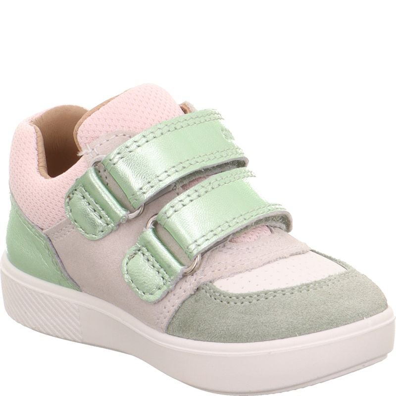 Superfit SUPIES Girls Sneakers low - Material: Leather/Textil in Multi Colour
