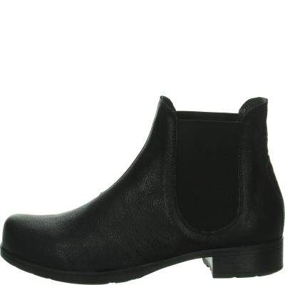 Think! DENK! Damen Chelsea Boots - Material: Leder in Schwarz