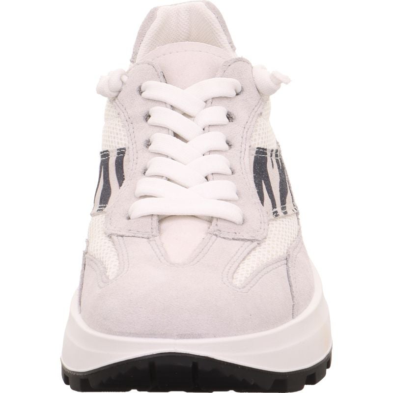 legero T4 RUN Damen Sneaker low - Material: Leder/Textil in Grau