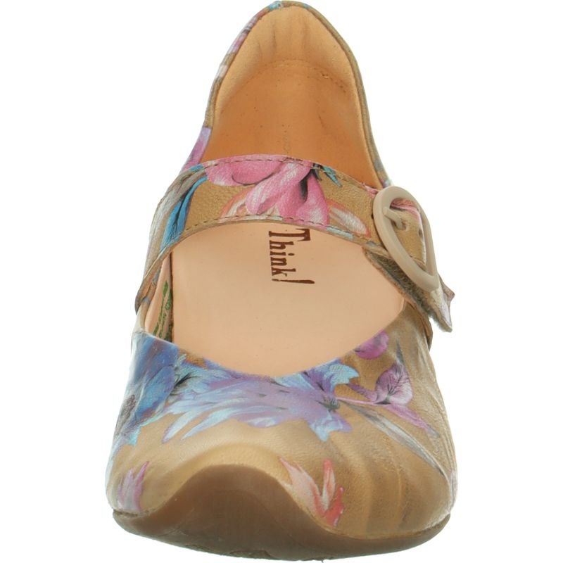 Think AIDA DAMEN Woman Pumps - Material: Leather in Multi Colour