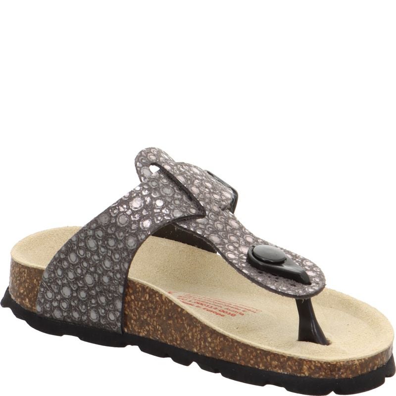 Superfit FUSSBETTPANTOFFEL Girls Slipper - Material: Sonstiges Material in Black