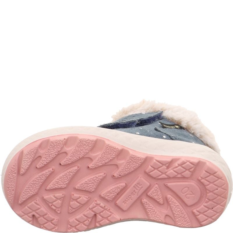 Superfit GROOVY 2.0 Girls Boot - Material: Leather/Textil in Blue