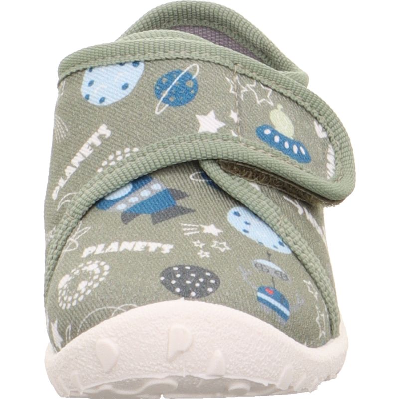 Superfit SPOTTY Boys Slipper - Material: Textile in Green