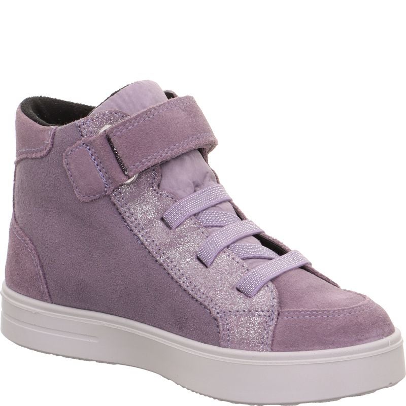 Superfit STELLA Mädchen Sneaker high - Material: Leder/Textil in Lila