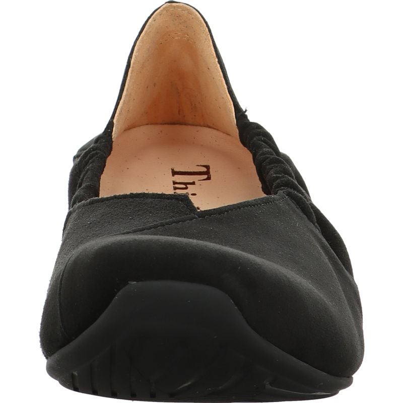 Think GAUDI Woman Ballerina - Material: Leather in Black
