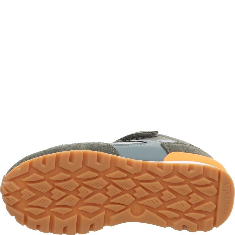 superfit DASH Unisex | Boys Sneakers high - Material: Leder/Sonstiges Material/Texti in Green