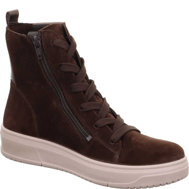 legero REJOISE Damen Schnürboots - Material: Leder in Braun