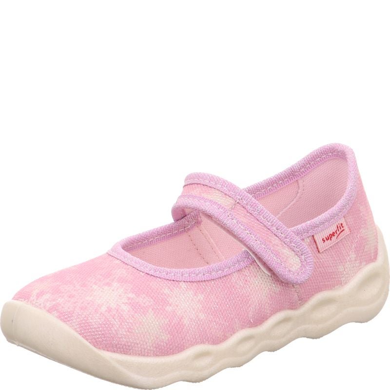 Superfit BUBBLE Girls Slipper - Material: Textile in Rose