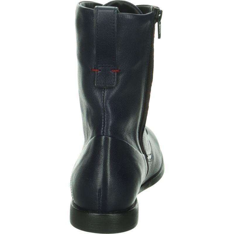 Think! AGRAT Damen Stiefelette - Material: Leder in Blau