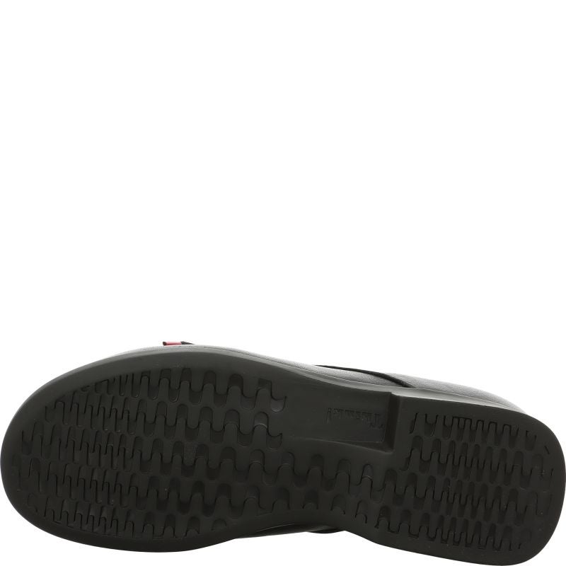 Think! PENSA DAMEN Damen Schnürschuh - Material: Leder in Schwarz