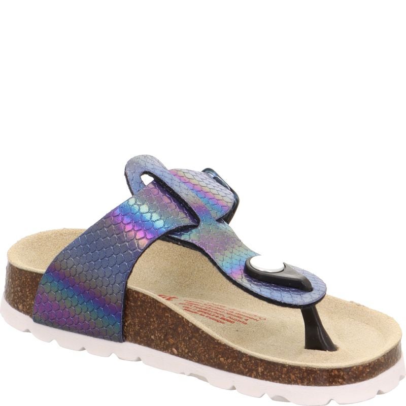 Superfit FUSSBETTPANTOFFEL Girls Slipper - Material: Sonstiges Material in Blue