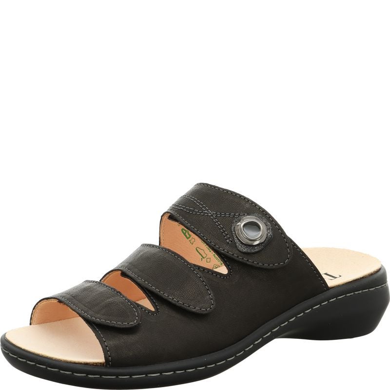 Think CAMILLA DAMEN Woman Mules - Material: Leather in Black