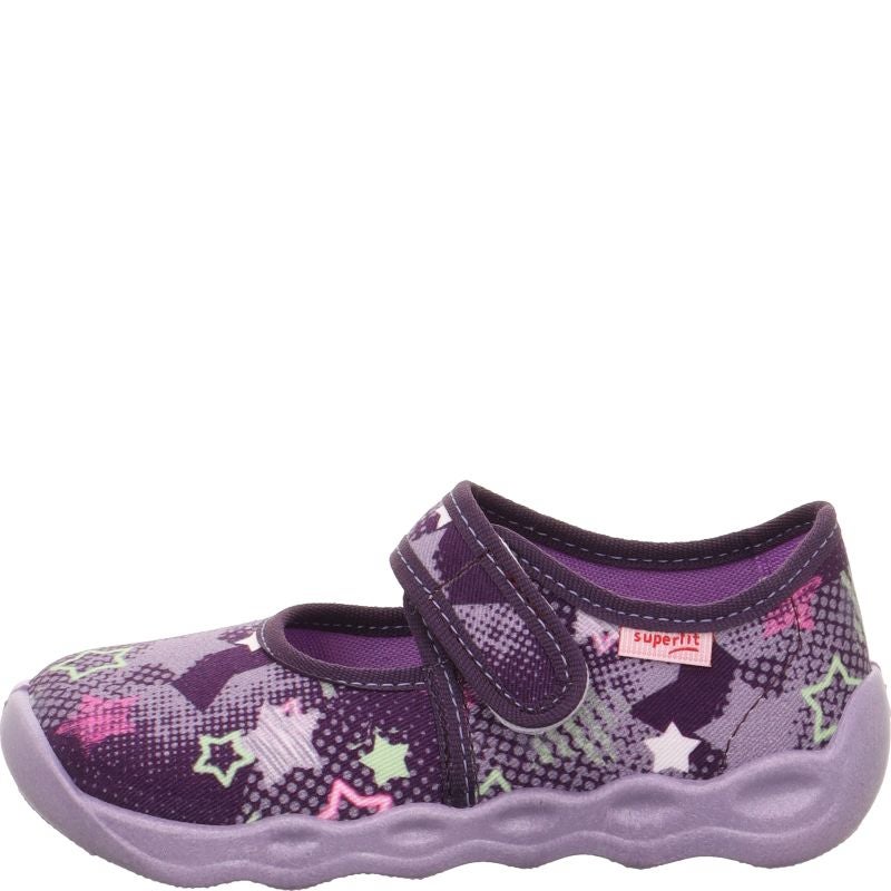 Superfit BUBBLE Girls Slipper - Material: Textile in Purple