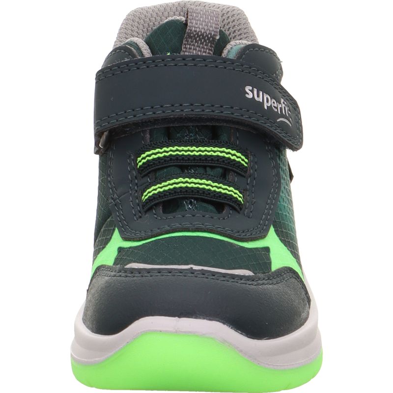 Superfit COOPER Unisex | Jungen Sneaker high - Material: Textil/Sonstiges Material in Grün