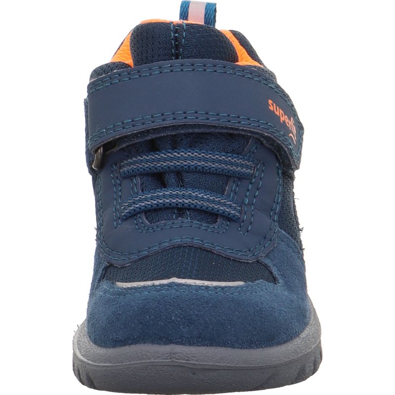Superfit SPORT7 MINI Sneakers high - Material: Leder/Sonstiges Material/Texti in Blue