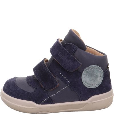 Superfit SUPERFREE Jungen Sneaker high - Material: Leder in Blau