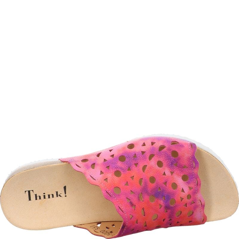 Think JULIA DAMEN Woman  - Material: Leather in Pink