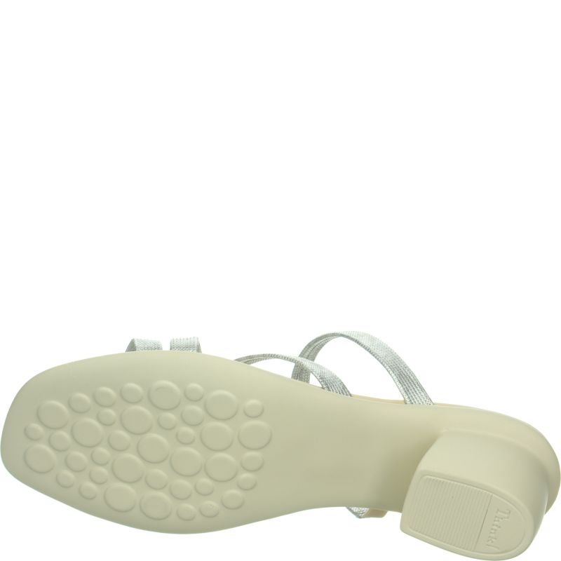 Think VIVI Mules - Material: Leather in Metallic