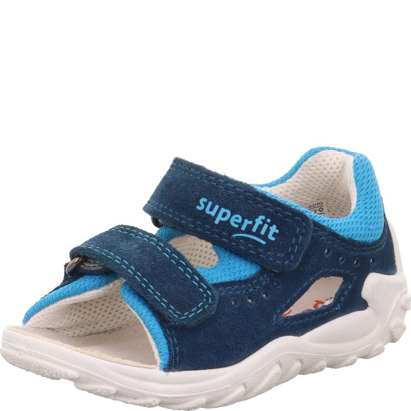 Superfit FLOW Boys  - Material: Leather/Textil in Blue