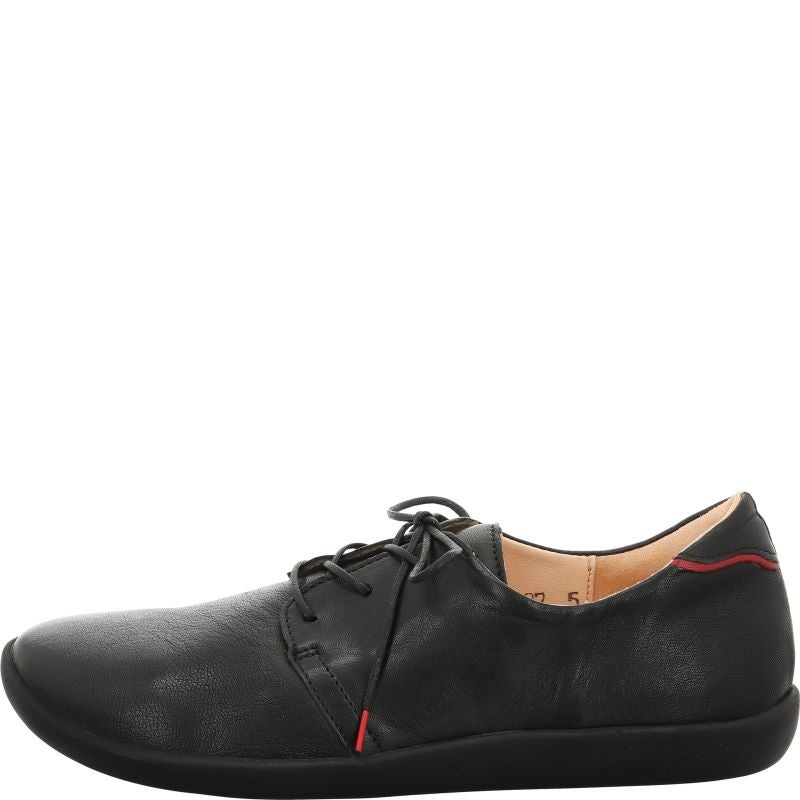 Think NATURE Woman Sneakers low - Material: Leather in Black