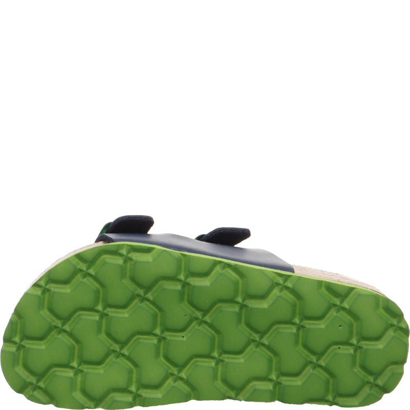 Superfit FUSSBETTPANTOFFEL Boys, Unisex, Girls Slipper - Material: Sonstiges Material in Blue