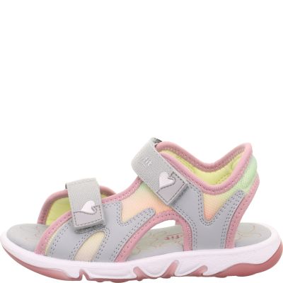 Superfit PEBBLES Girls Sandal - Material: Textil/Sonstiges Material in Grey