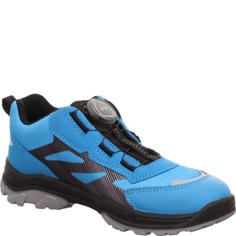Superfit JUPITER Jungen Sneaker low - Material: Textil/Sonstiges Material in Blau