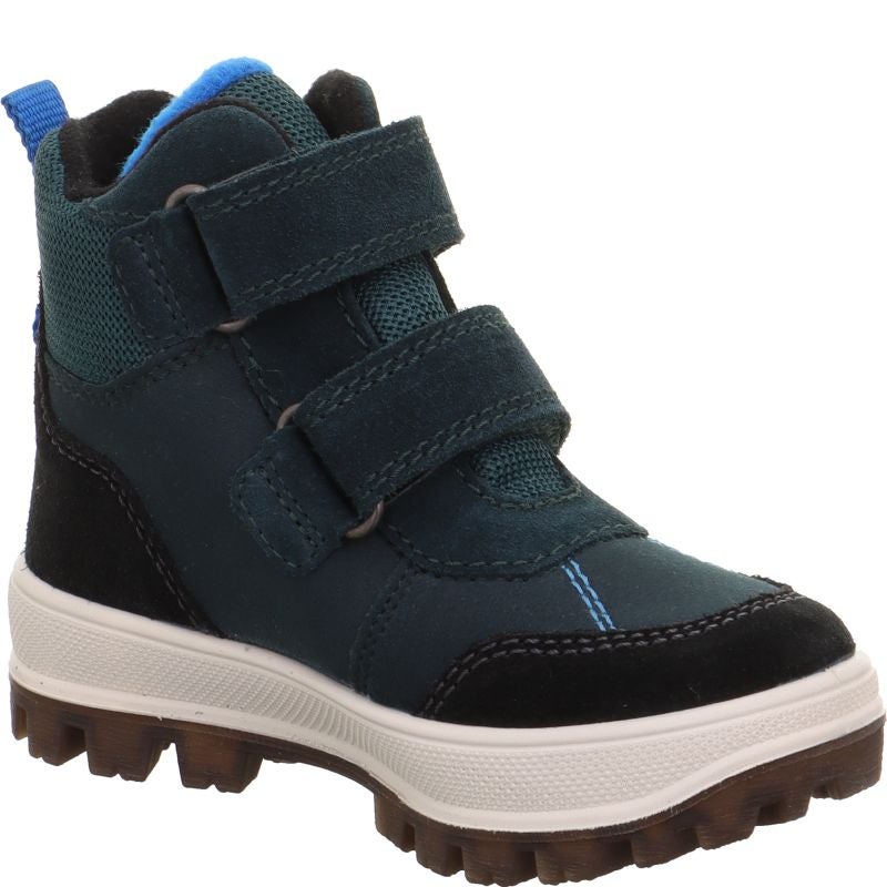 superfit TEDD Boys Boot - Material: Leder/Sonstiges Material/Texti in Green