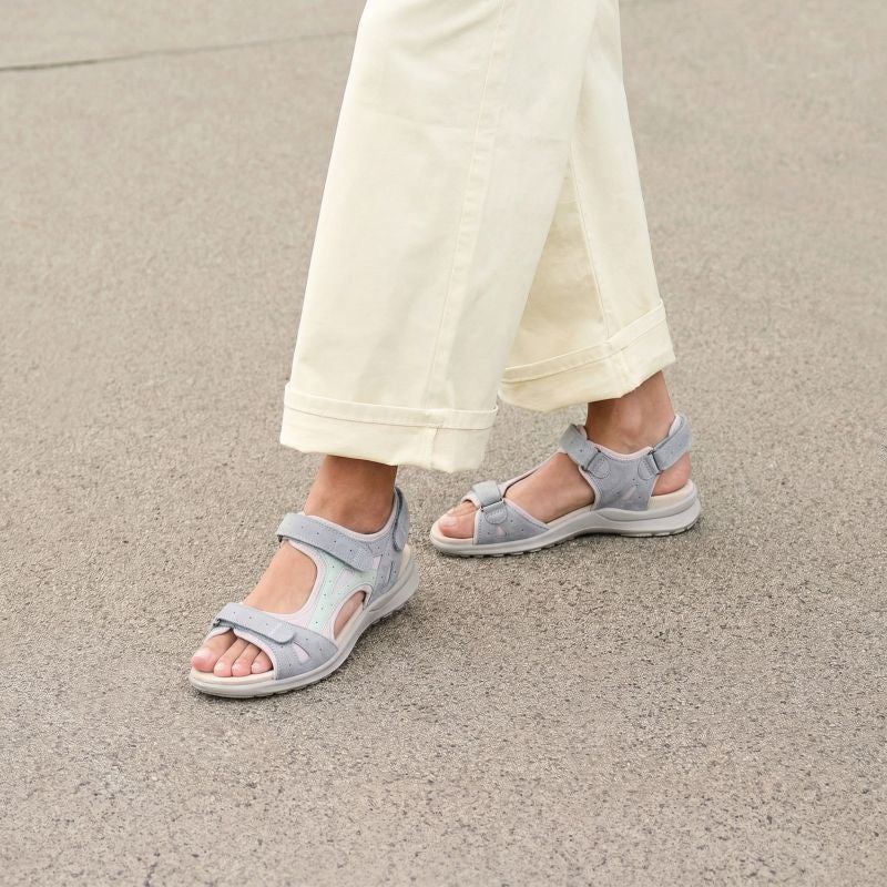Legero SIRIS Damen Sandale - Material: Leder in Blau