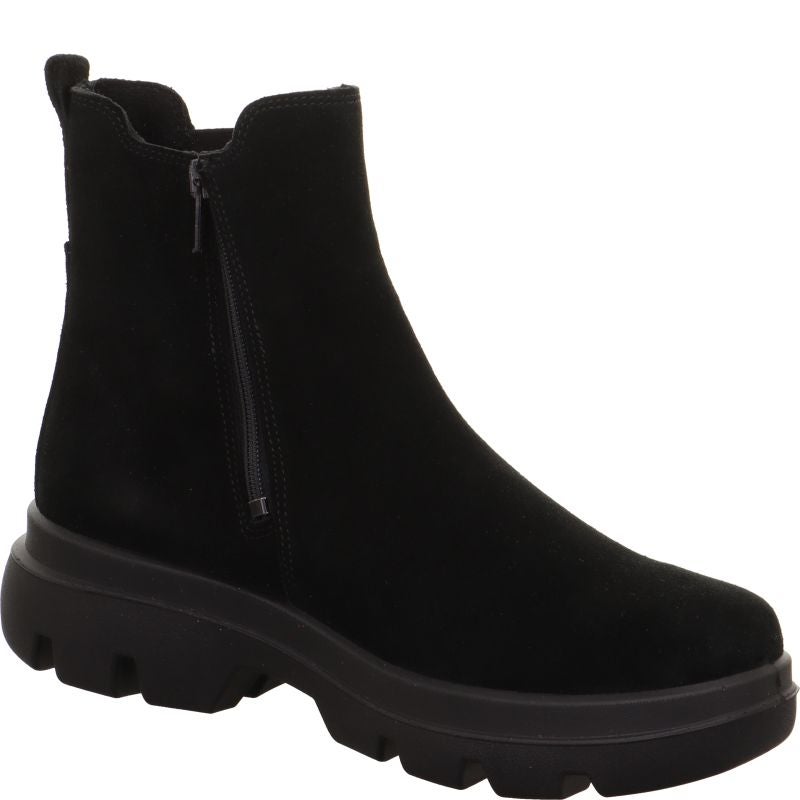 Legero ANGELINA Damen Chelsea Boots - Material: Leder in Schwarz