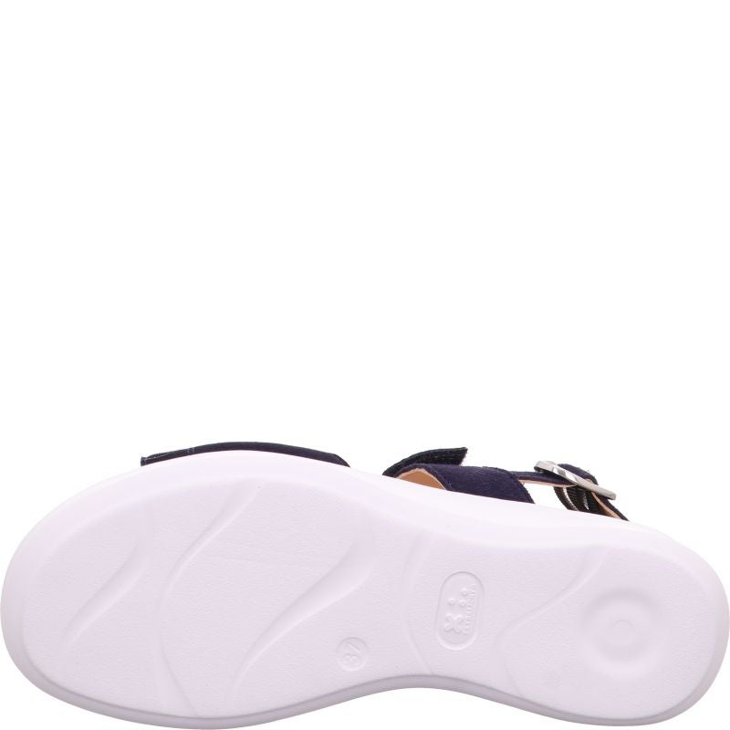 Legero SWING Damen Sandale - Material: Leder in Blau