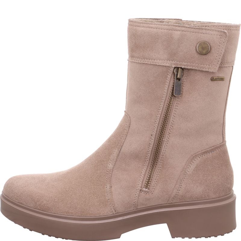 legero ANGEL Damen Stiefelette - Material: Leder in Beige