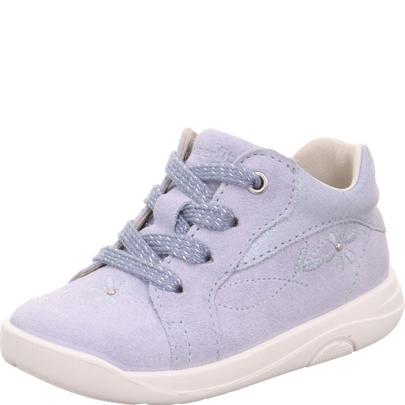 Superfit LILLO Girls Sneakers low - Material: Leather in Blue