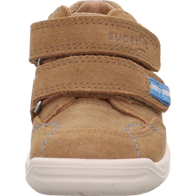 Superfit WHALEY Boys Sneakers high - Material: Leather/Textil in Brown