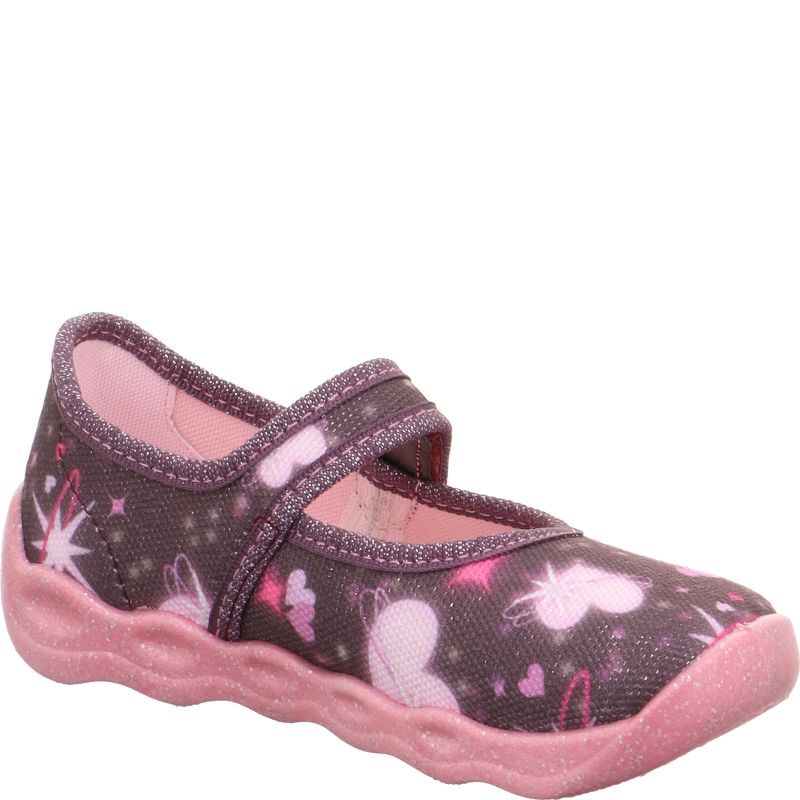 Superfit BUBBLE Girls Slipper - Material: Textile in Red