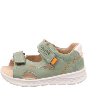 Superfit LAGOON Unisex, Jungen Sandale - Material: Leder in Grün