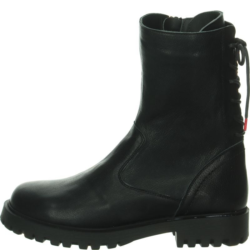 Think TRENTO Woman Ankle boot - Material: Leather in Black
