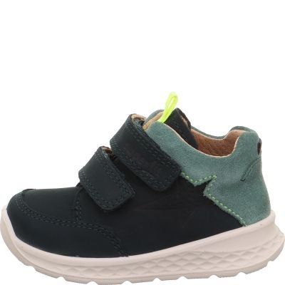Superfit BREEZE Unisex | Jungen Sneaker high - Material: Leder in Grün