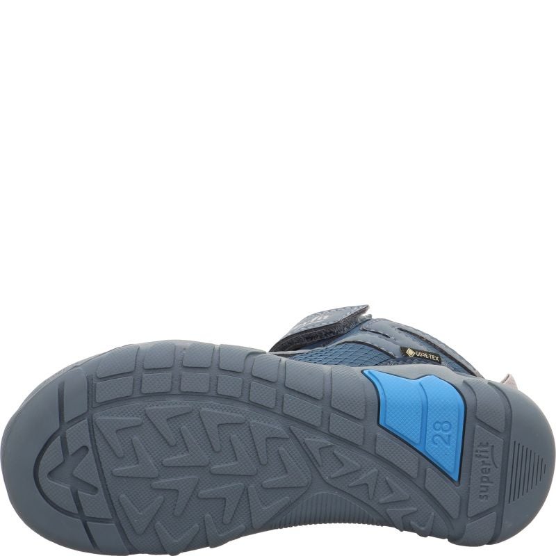 Superfit TRACE Unisex | Jungen Sneaker high - Material: Textil/Sonstiges Material in Blau