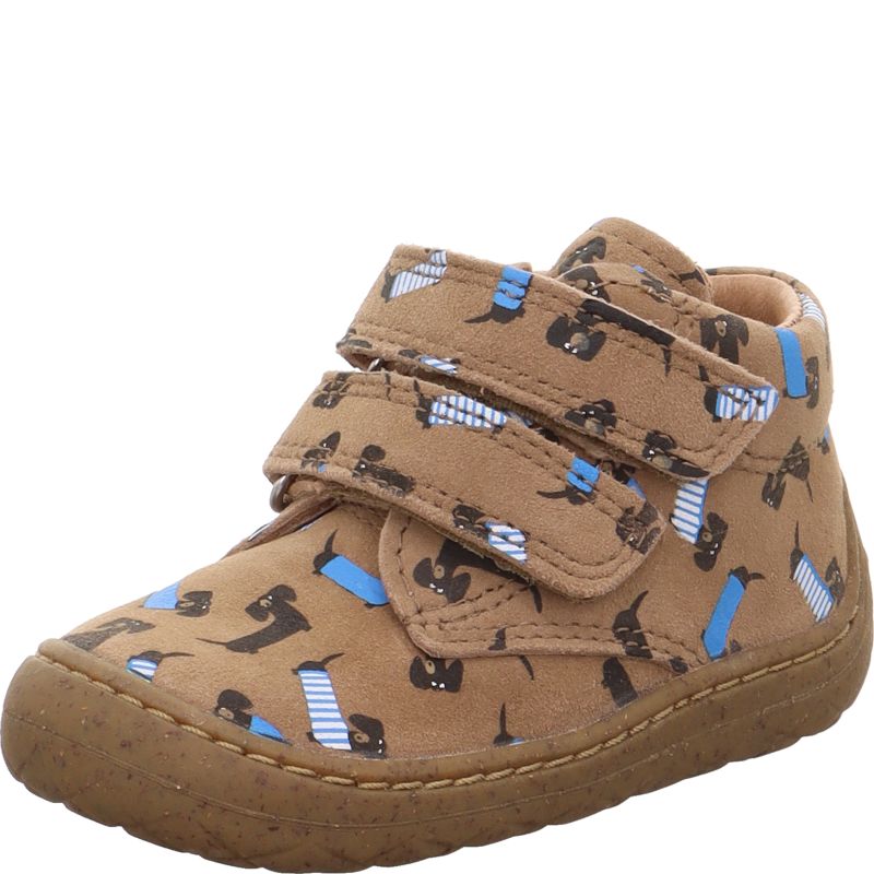Superfit SATURNUS Unisex | Jungen Sneaker high - Material: Leder in Braun
