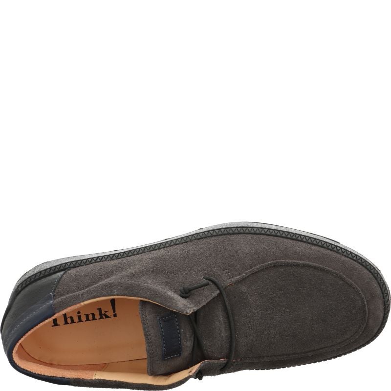 Think TURNA MEN Men Sneakers low - Material: Leather in Grey