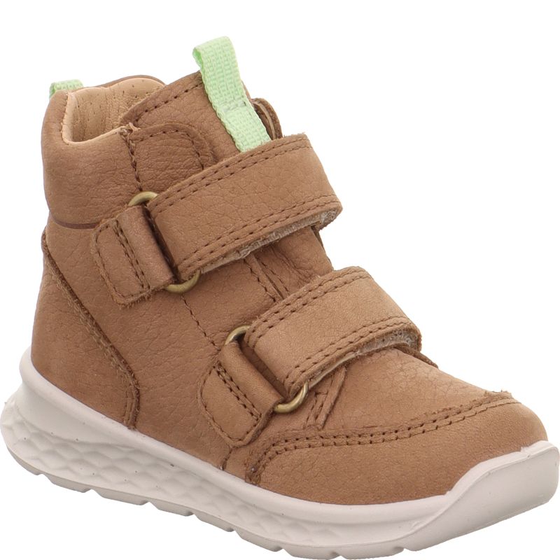 Superfit BREEZE Boys Sneakers high - Material: Leather in Brown