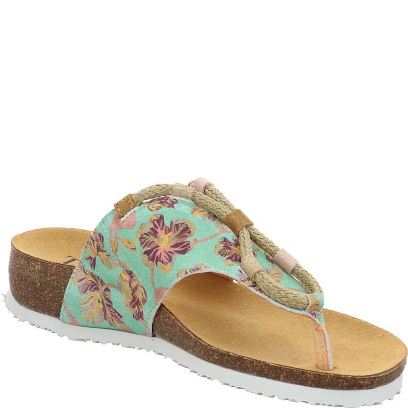 Think JULIA DAMEN Mules - Material: Leather in Multicolored