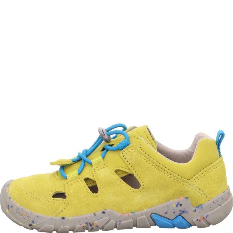 Superfit TRACE Sneakers low - Material: LederTextil in Yellow